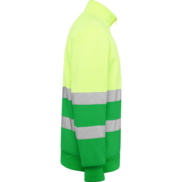 Hanorac de înaltă vizibilitate ATM SPICA – Verde grădină/galben fluor [52221]