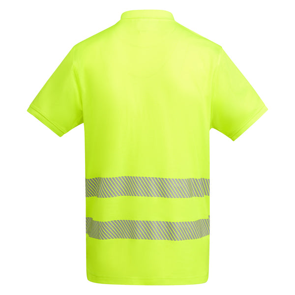 Tricou polo de înaltă vizibilitate ATM ATRIO – Galben fluor [221]