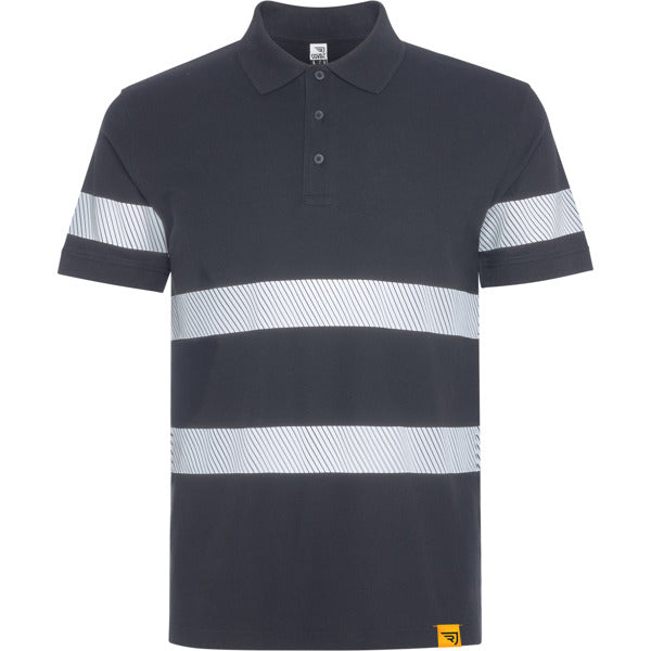 Tricou polo de înaltă vizibilitate ATM FORAN – Plumb [23]