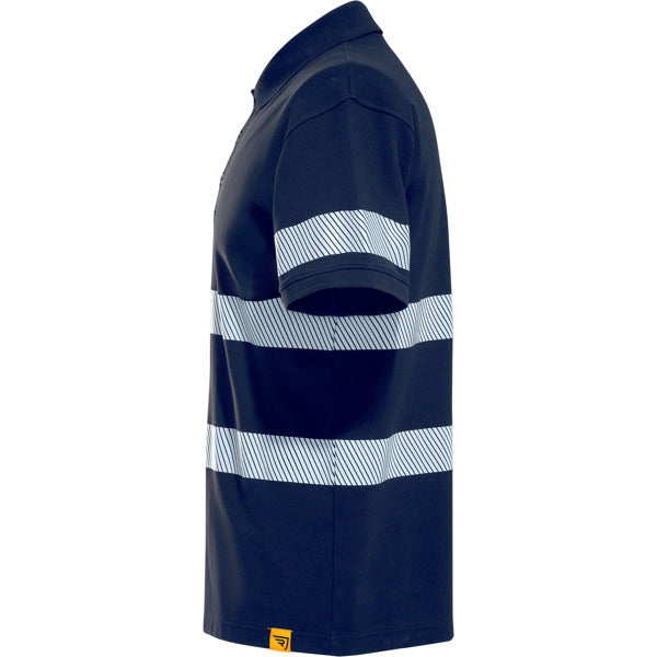 Tricou polo de înaltă vizibilitate ATM FORAN – Bleumarin [55]