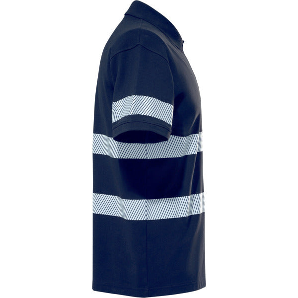 Tricou polo de înaltă vizibilitate ATM FORAN – Bleumarin [55]